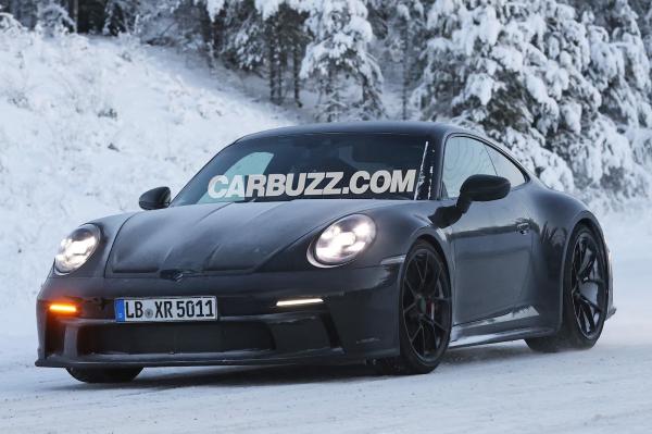 Porsche 911 GT3 Touring Spied With…