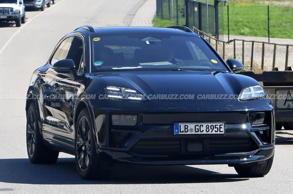 photo of Porsche Macan EV Spied Almost Completely Naked Ahead Of Reveal image