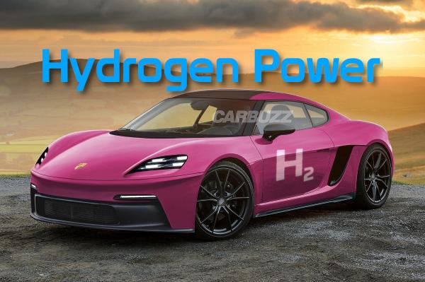 photo of Porsche Plotting Hydrogen Fuel Cell Future As EV Alternative image