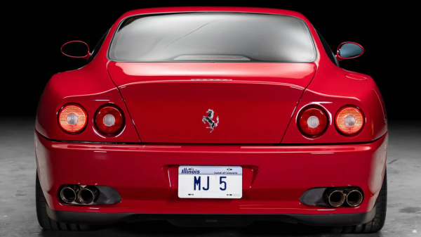 Michael Jordan’s Ferrari 550 Just Set…