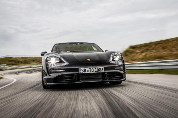 photo of 2020 Porsche Taycan first ride: High-voltage power line image