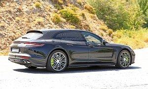 photo of 2021 Porsche Panamera Facelift Spied, Sport Turimso Features Different Design image