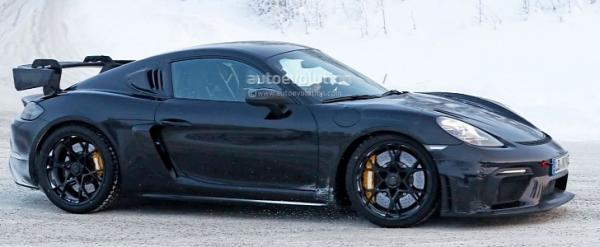 photo of 2022 Porsche 718 Cayman GT4 RS – What We Know About the Mid-Engine Track Slayer image
