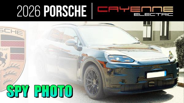photo of 2026 Porsche Cayenne Electric Sheds Some Camo, Still Hides Plenty of Details image