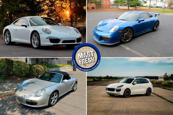 2007 Porsche Boxster, 2013 911 Carrera,&hellip;