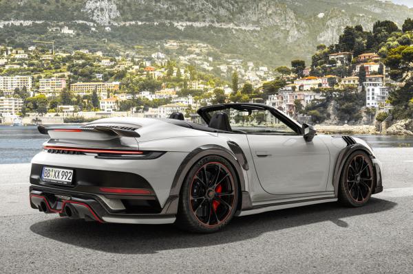TechArt Applies Wild 800-HP Upgrade To 911 Turbo Cabriolet