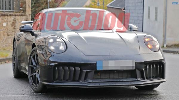 photo of Refreshed Porsche 911 revealed in spy photos with very little camo, restyled front and rear image