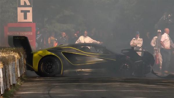 Lotus Evija X Crash at Goodwood: Was it…