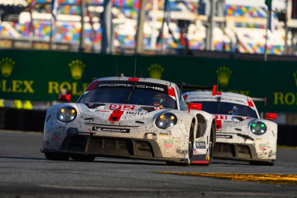 photo of Porsche Nabs A Dual Podium Finish After 24 Hours At Daytona image