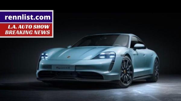 photo of Porsche Electrifies with Debuts at L.A. Auto Show image