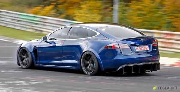 photo of Tesla Unofficially Takes Record from Porsche at Nürburgring image