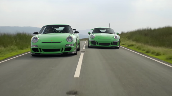 photo of Comparing Two Generations of Porsche 911 GT3 RS on British Backroads image