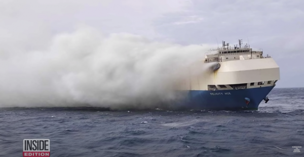 Fire On Cargo Ship With Thousands Of…