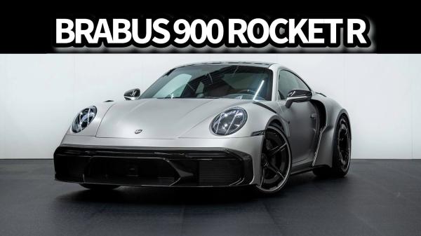 photo of Brabus Wants You To Rank Its 900 Rocket R Tuned Porsche 911 Turbo S image