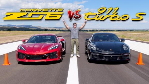 C8 Chevy Corvette Z06 Drags Porsche 911&hellip;