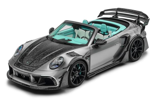 photo of Carbon and Horsepower: The 888-HP Cabrio Mansory 911 Turbo S Is Out to Prey on Hypercars image