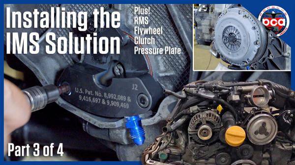 photo of Installing the IMS Solution, RMS, flywheel, clutch, and pressure plate | Part 3 of 4 image