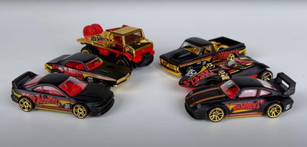 photo of New Hot Wheels Mix of Six Cars Looks Like a Tiny Pot of Gold image