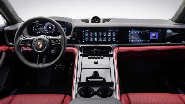 The New Porsche Panamera Interior Is All About Screens And Touch Controls