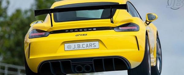 photo of New Porsche 718 Cayman GT4 RS Rendered, Looks Spot On image