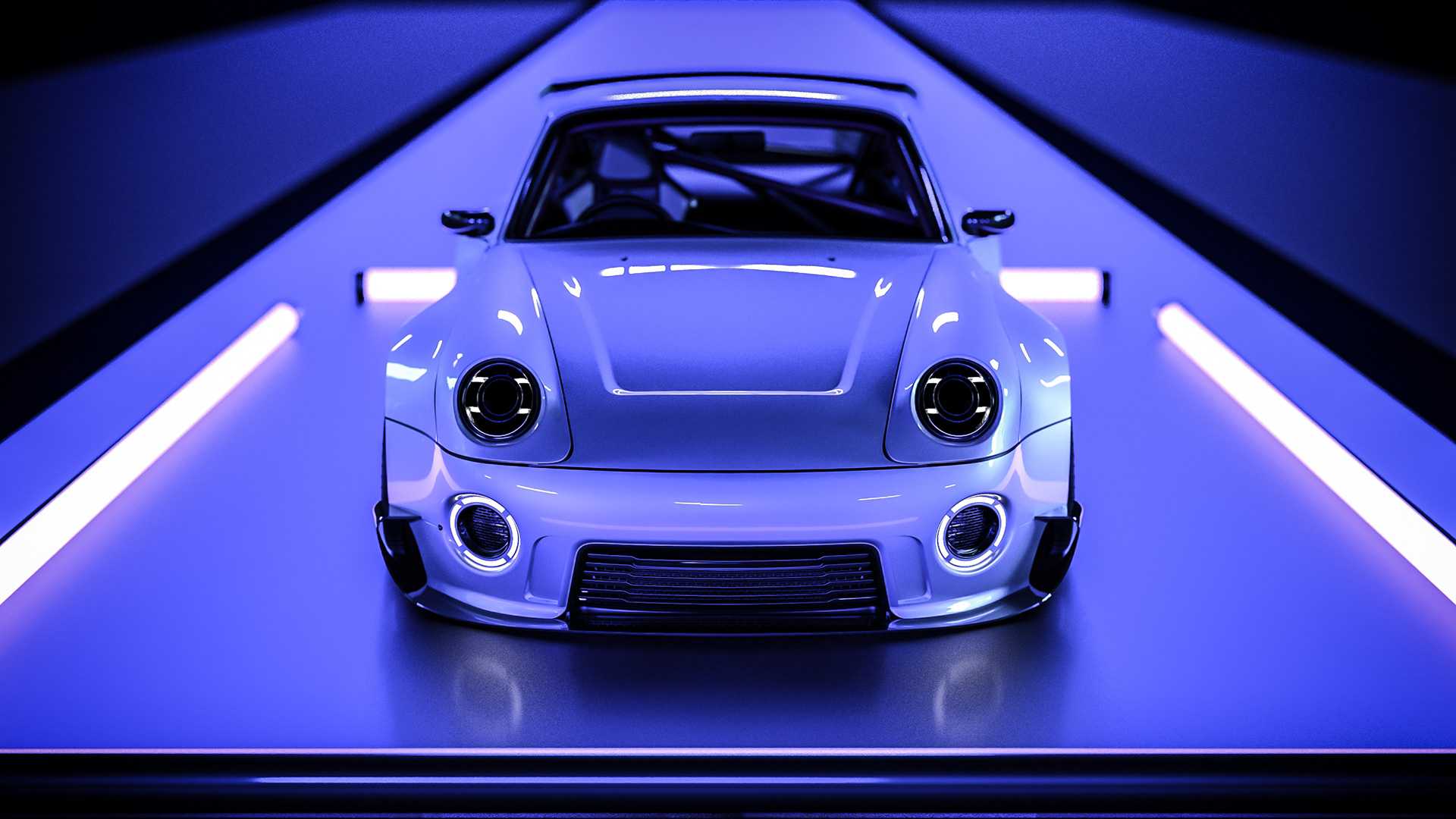 photo of New Retro-Futuristic Renderings Take The Porsche 993 To Another Level image