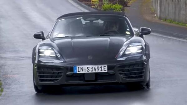 Is This Electric Porsche Boxster…