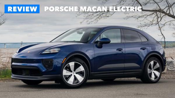 Give the Electric Porsche Macan a…