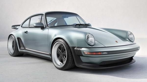 photo of Singer Porsche 911 Turbo Study Is A 930 Whale Tail For The Modern Era image