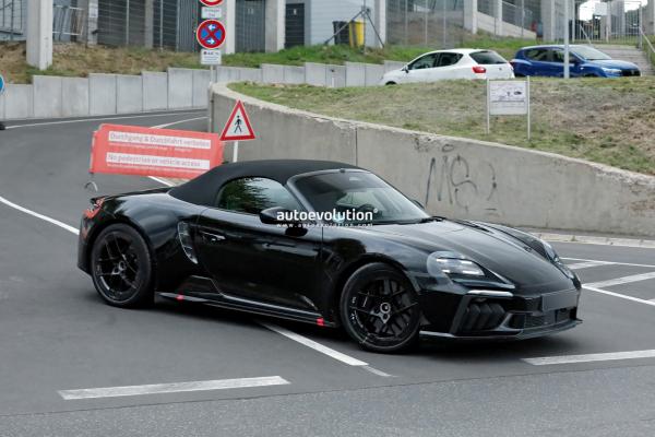 Spy Photos: 2027 Porsche 718 Electric…