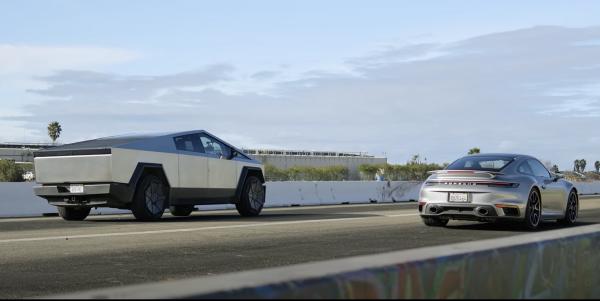Tesla Cybertruck vs Porsche 911 Turbo S, the Real Drag Race. Elon Is Not Going To Like It!