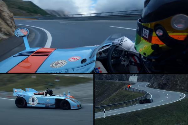 This Onboard Footage of a Porsche 908/3 Racing up a Mountain Pass Will Make Your Day