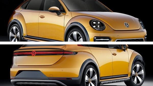 photo of VW Beetle Makes a Digital Comeback as a Premium Crossover Coupe image